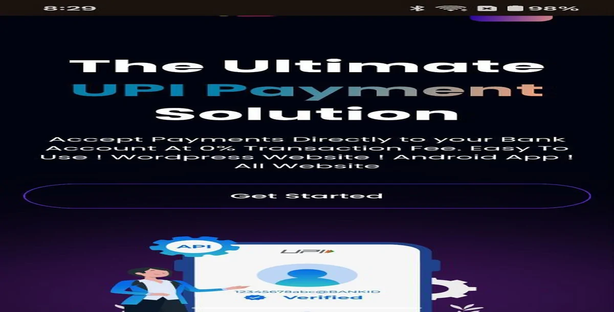 UPI Payment Gateway Website Script